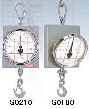 ダイヤル式吊秤 (平面・斜面タイプ)/品番 S0210/S0180