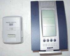 室内、室外最高最低温度計(時計付)/ 品番 M14A728AE-4