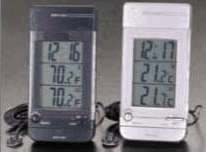室内、室外最高最低温度計(時計付)/ 品番 M14A728AC-10 M14A728AC-11